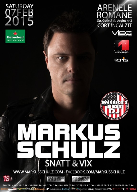 Markus Schulz @ Arenele Romane (7 Februarie)