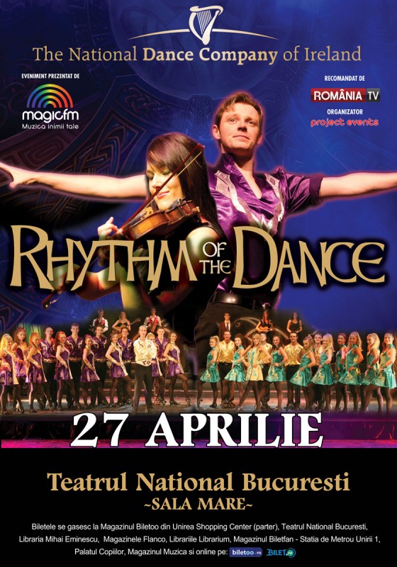 Afis Rhythm Of The Dance Bucuresti (1)