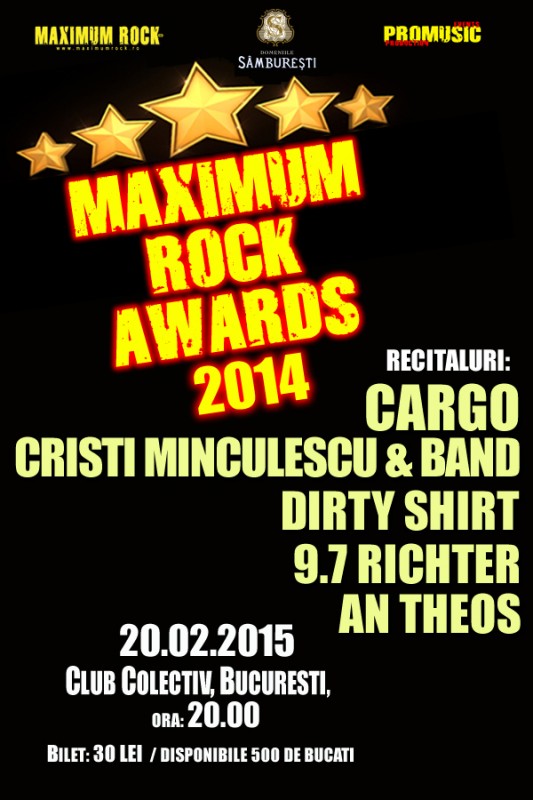 Maximum Rock Awards 2014