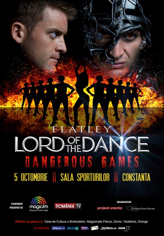 Afis LORD OF THE DANCE Constanta