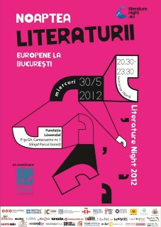 Noaptea Literaturii Europene, 30 mai