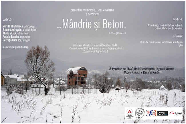 „Mândrie și Beton” – Lansare scurtmetraj documentar și site multimedia @ Muzeul Național al Țăranului Român