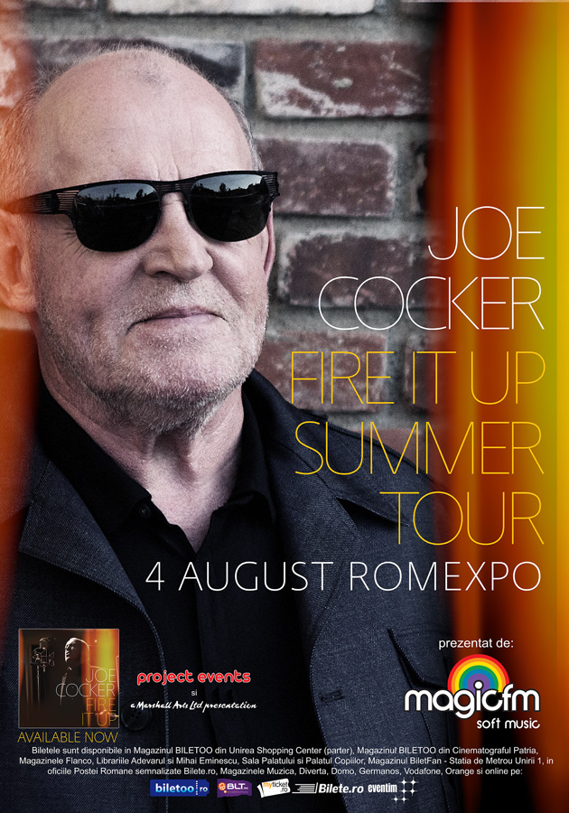 JOE COCKER concerteaza la Bucuresti in vara aceasta!