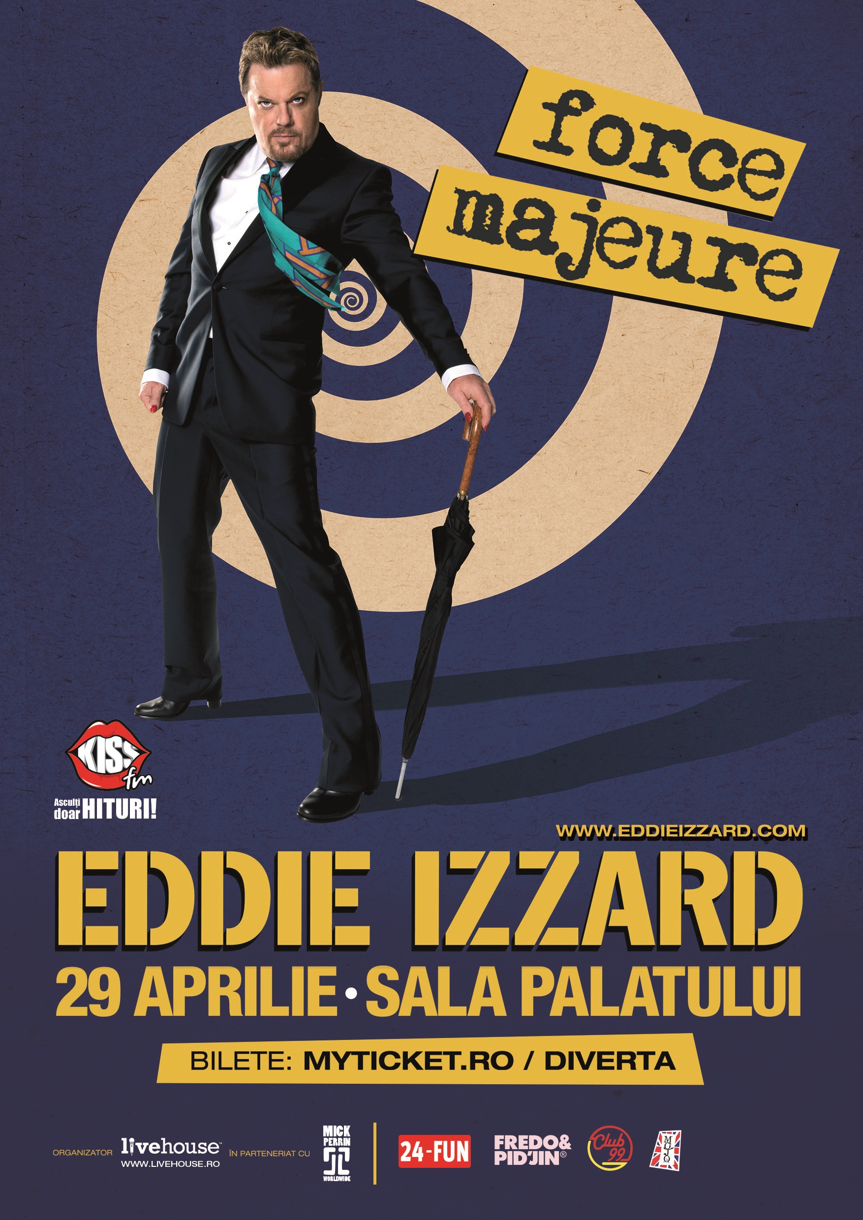 Eddie Izzard_Bucuresti