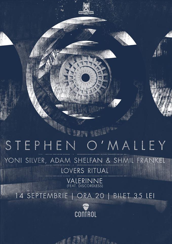 Stephen O’Malley (SUNN O))), Yoni Silver si Adam Shelfan in Club Control