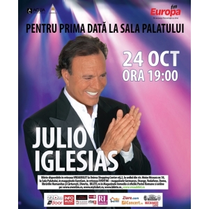 Biletele din categoria VIP pentru concertul artistului JULIO IGLESIAS sunt epuizate