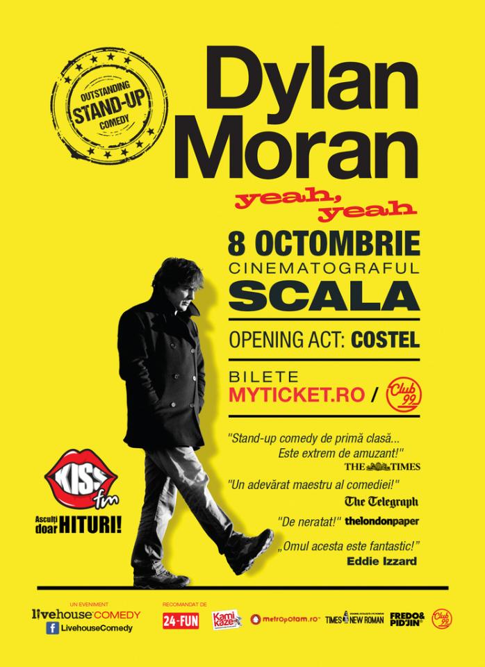 RECENZIE: Stand-up Comedy cu Dylan Moran