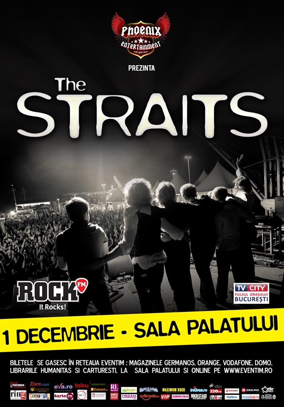 A mai rămas o lună până la concertul The Straits