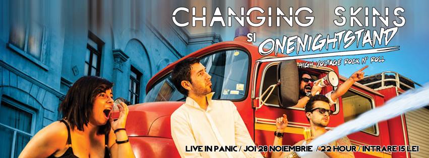 Changing Skins si Onenightstand live in Panic Club