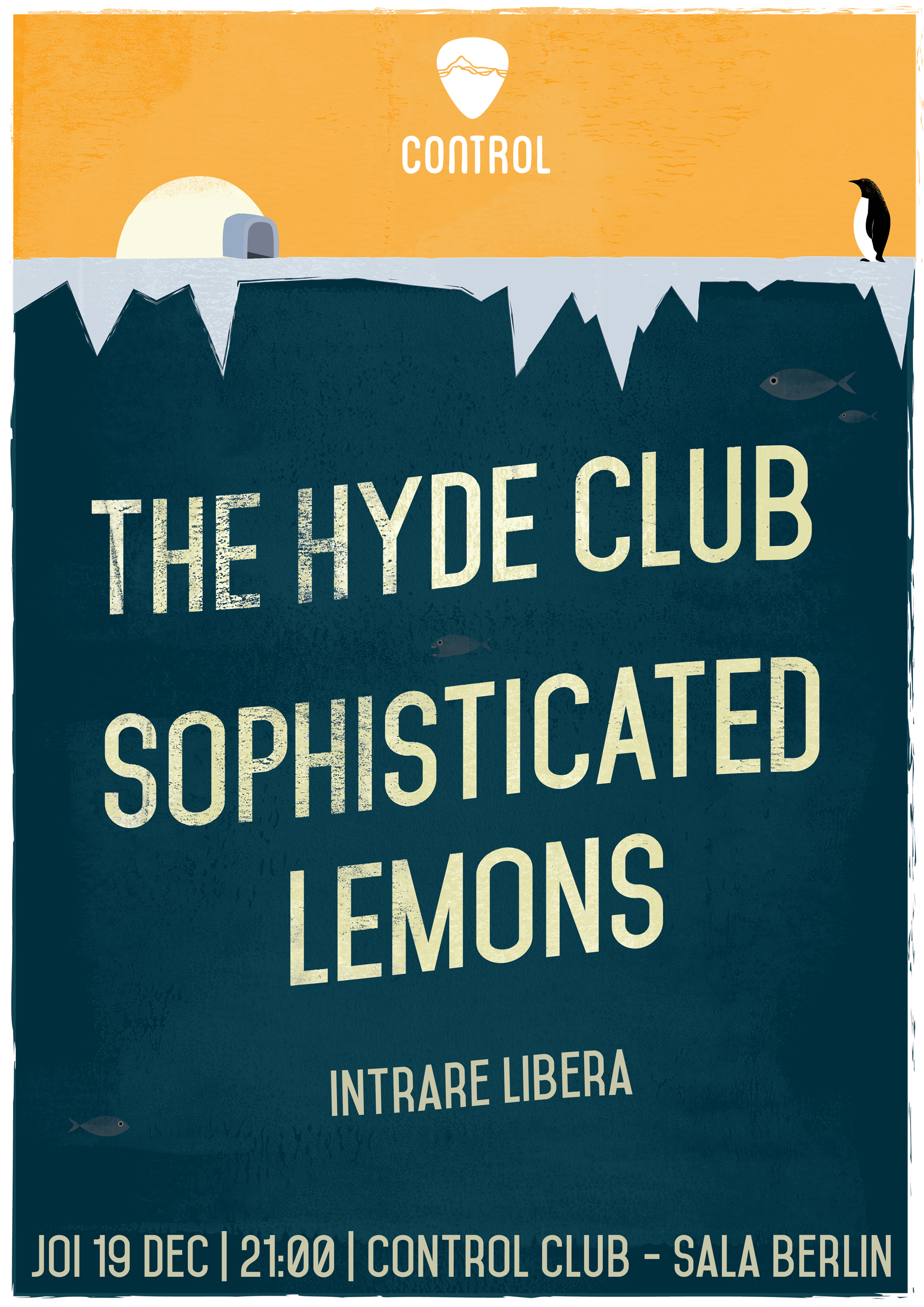 The Hyde Club si Sophisticated Lemons live@Control