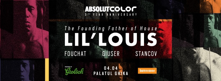 Concert 3 ani Colour cu LIL’LOUIS THE FOUNDING FATHER OF HOUSER