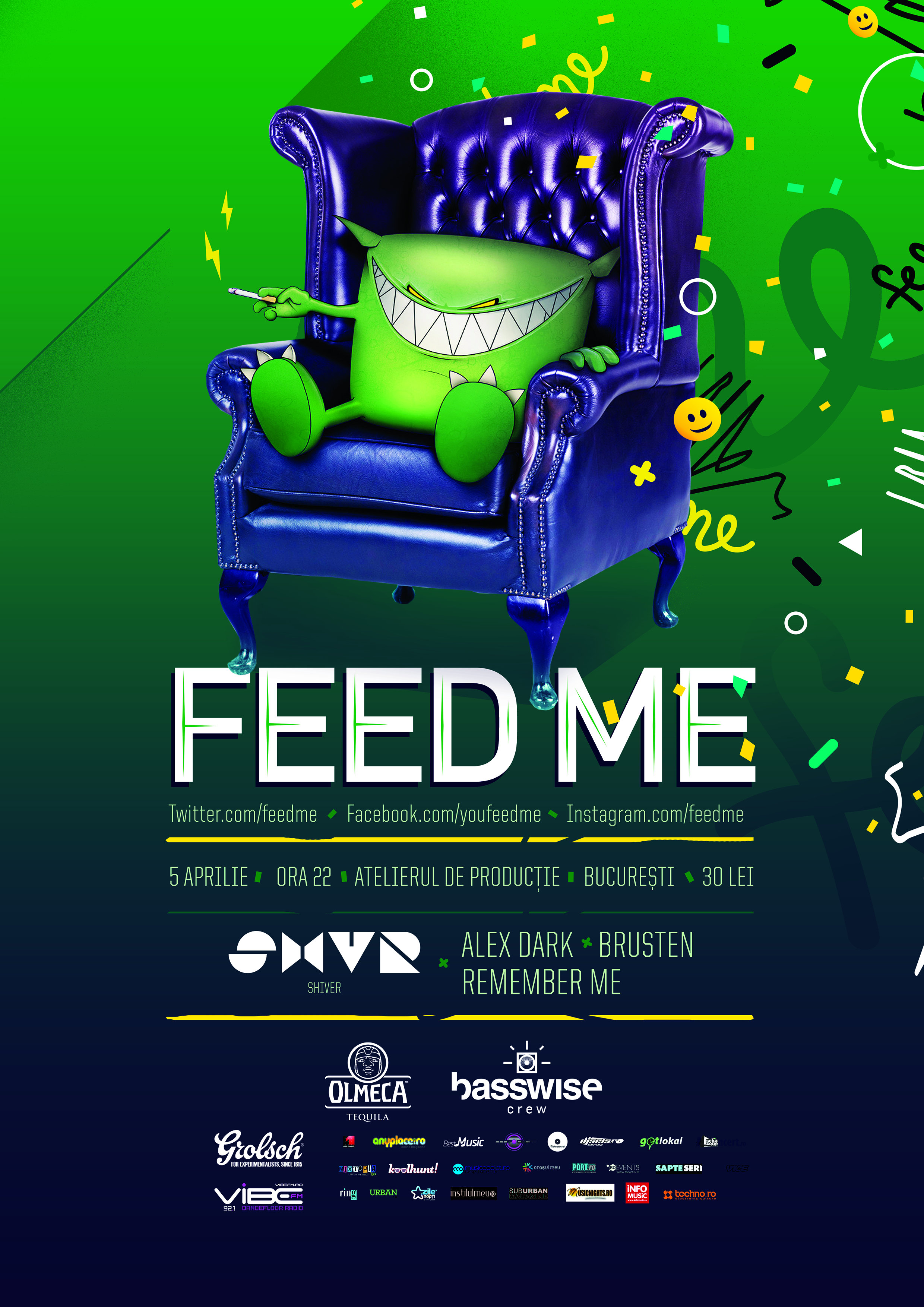 Basswise Crew - Feed Me - 05 Apr- Art