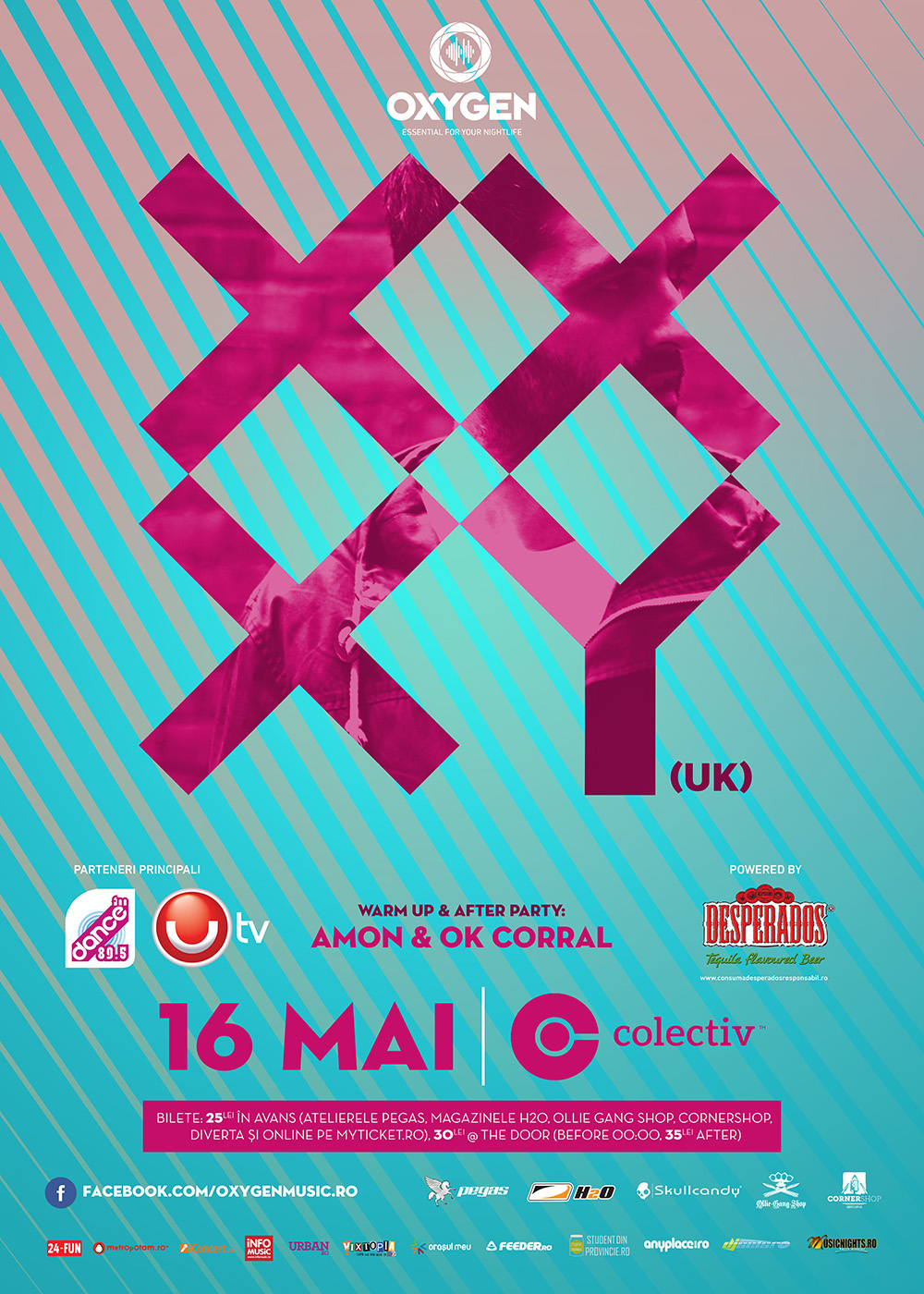 XXXY la Bucuresti, intr-un nou party Oxygen!