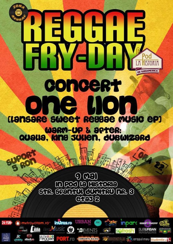 Reggae Friday 9 mai