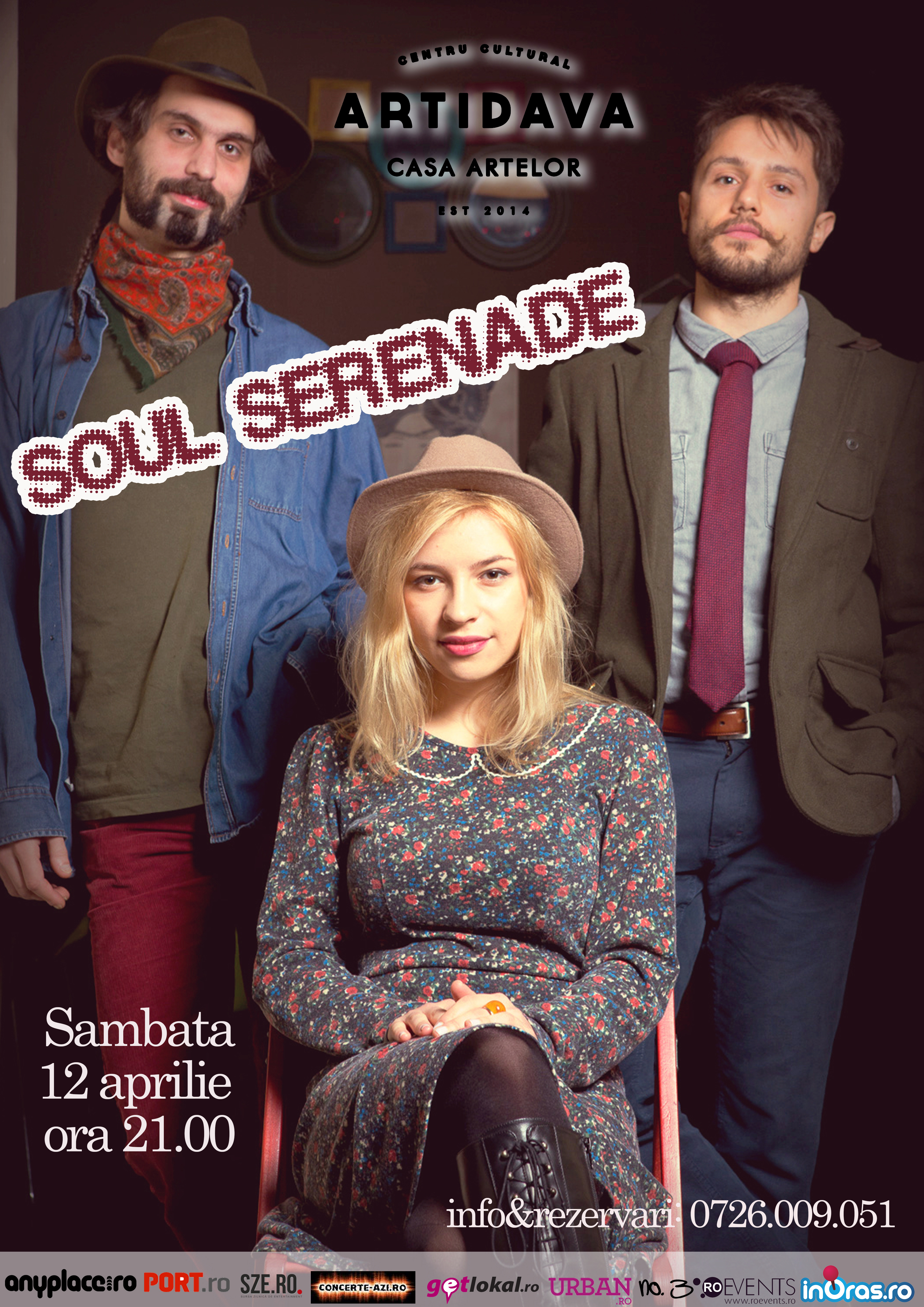 Roots Music Night: Soul Serenade LIVE in Centrul Cultural Artidava