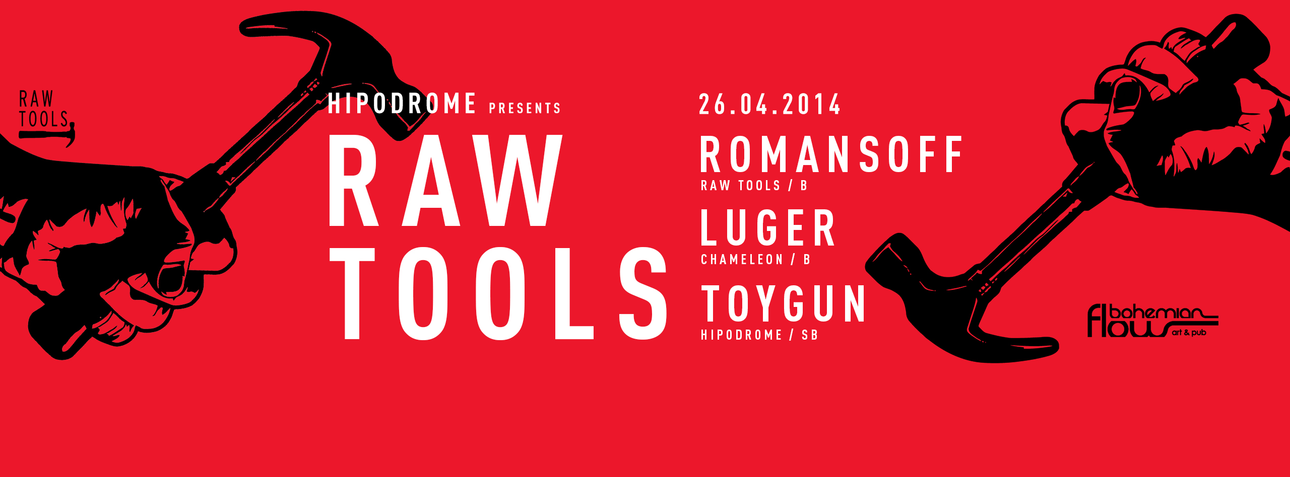 Petrecere “Raw Tools in Hipodrom”