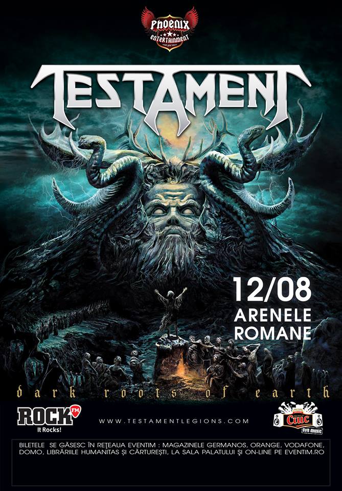 Concert Testament pentru prima data in Bucuresti