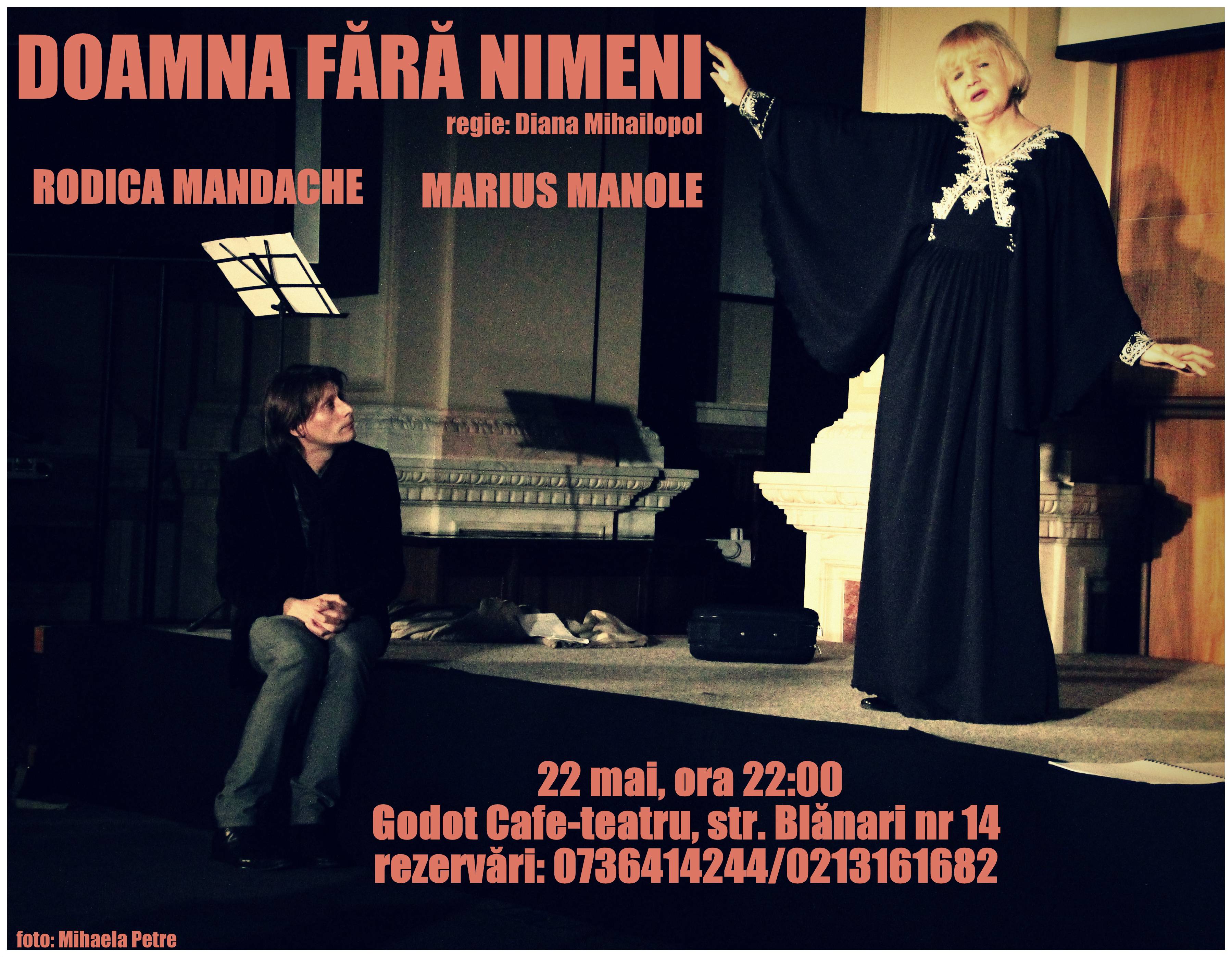 Teatru poetic: Doamna fara nimeni