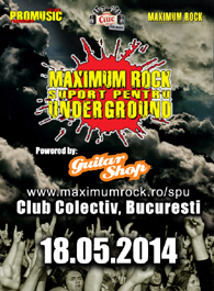 Afla formatiile finaliste la Maximum Rock – Suport Pentru Underground 2014