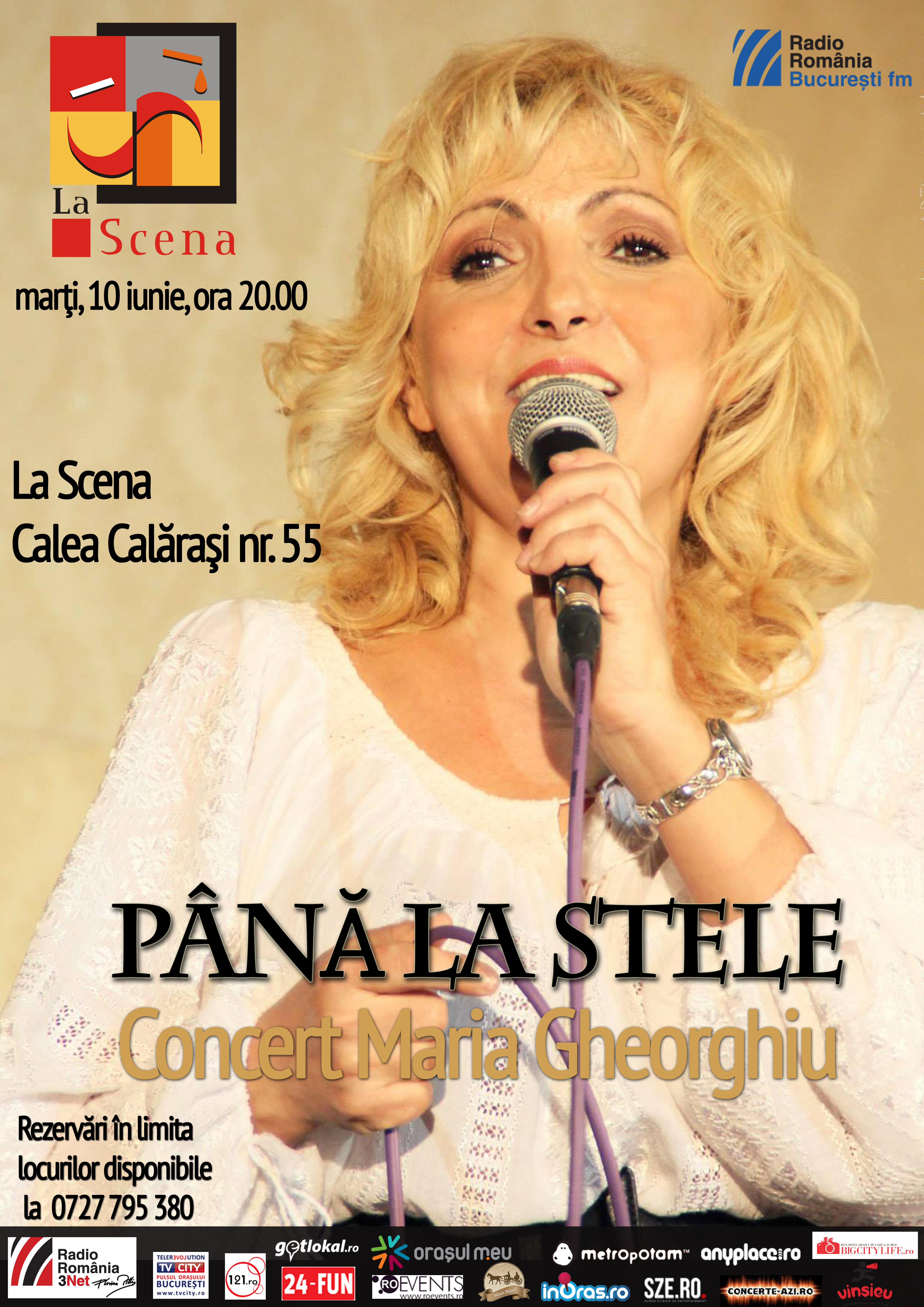 PANA LA STELE: concert Maria Gheorghiu,10 iunie