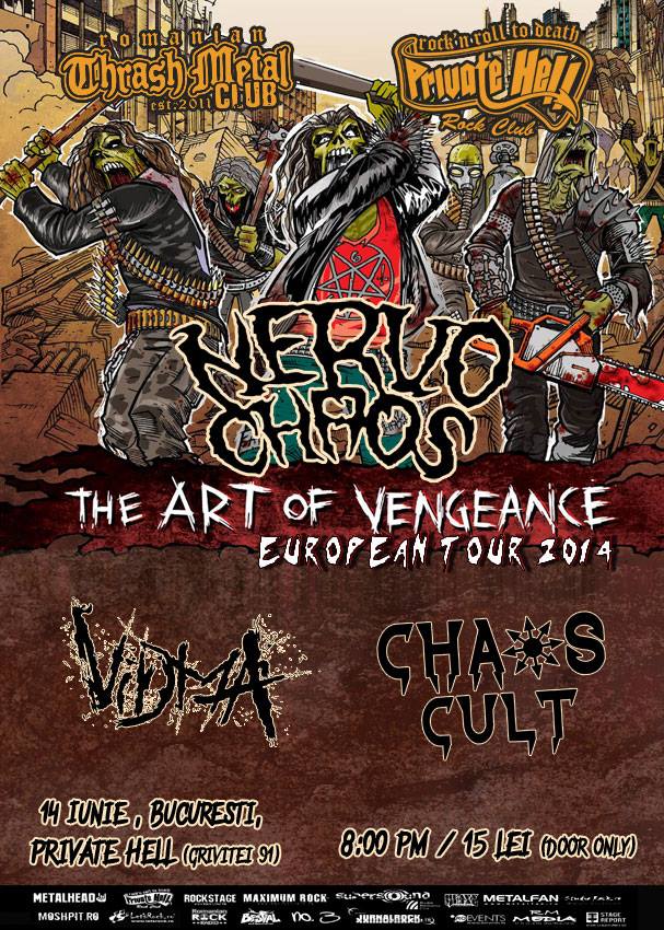 Nervochaos, Vidma si Chaos Cult live in Private Hell