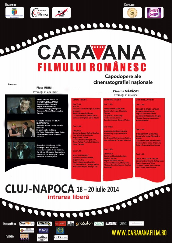 Afis Caravana la Cluj Napoca