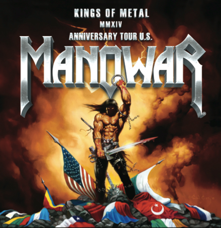 MANOWAR anunta noi showuri in SUA pentru luna noiembrie 2014