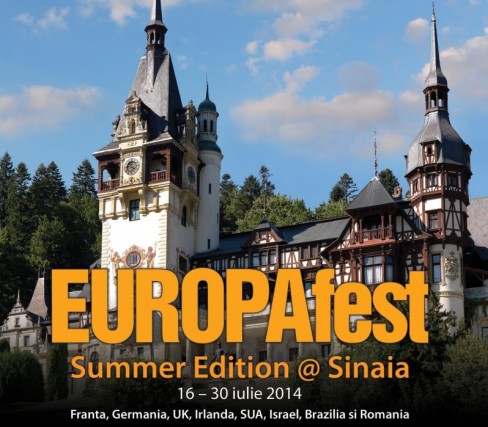 EUROPAfest Summer Edition: 4 concerte la Castelul Peles si Casino Sinaia