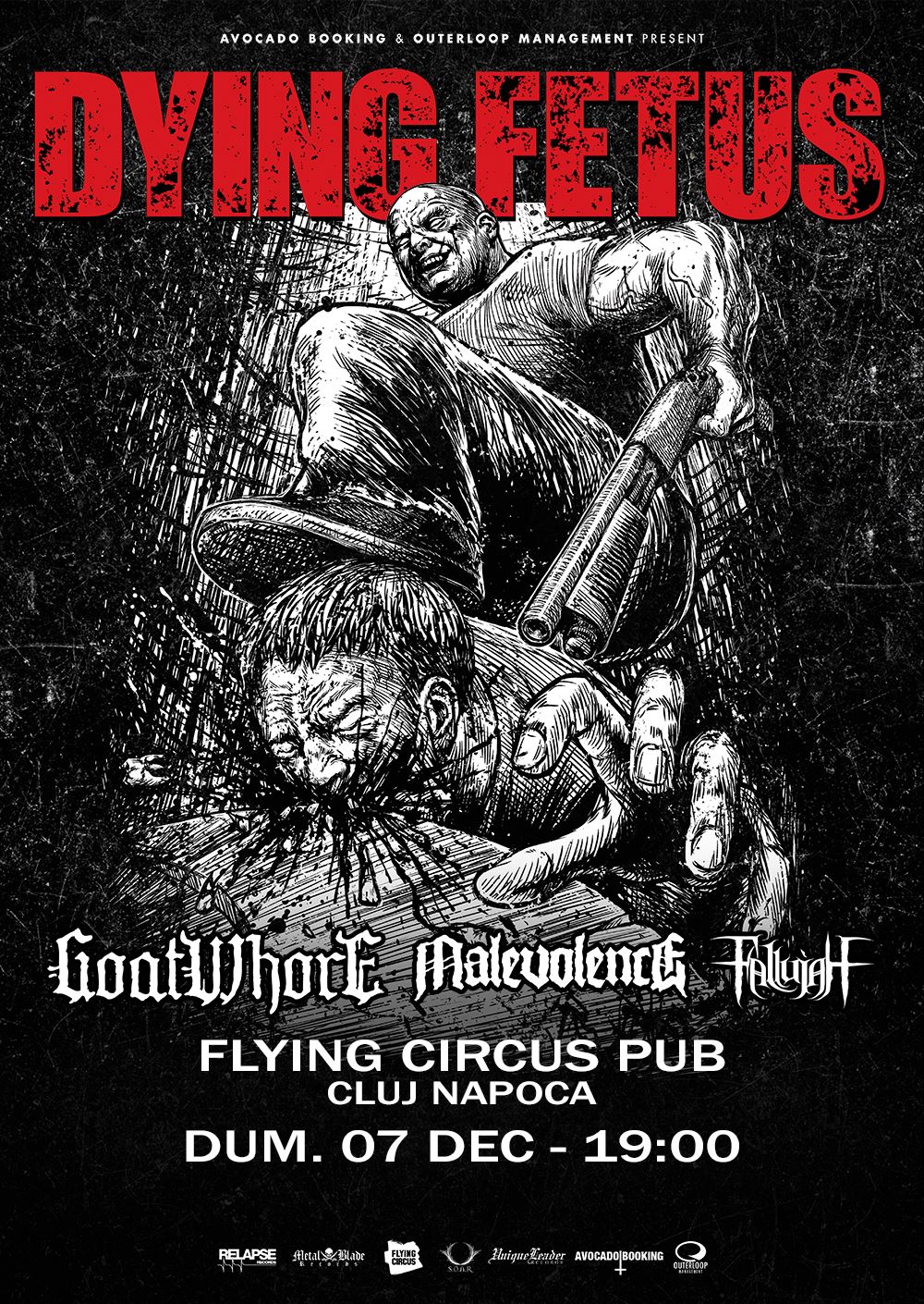 Biletele pentru concertul Dying Fetus din Cluj au fost puse în vânzare