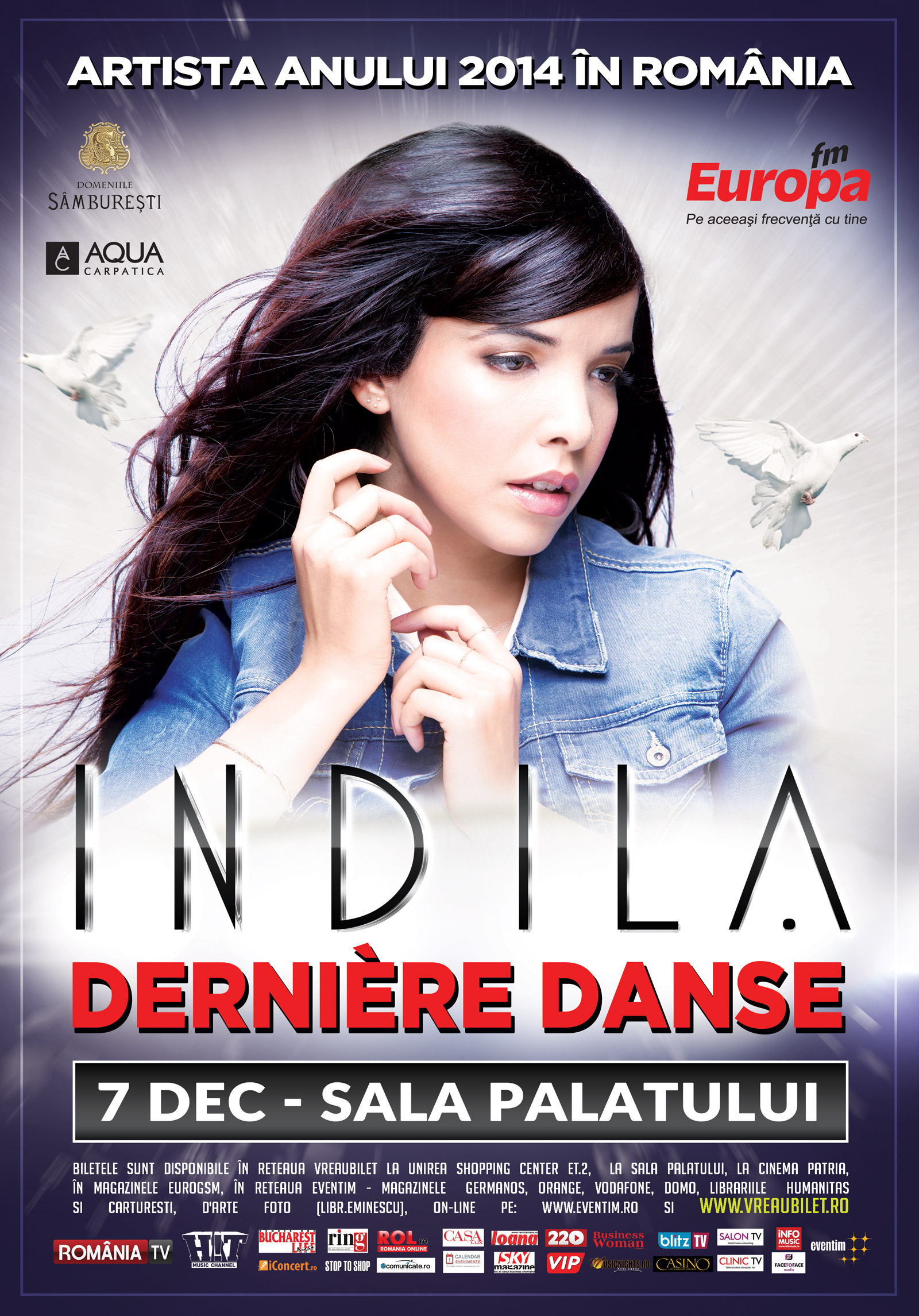 INDILA la Bucuresti