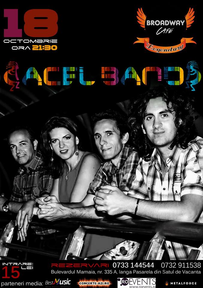 ACEL Band concerteaza in Broadway&Legendary Constanta