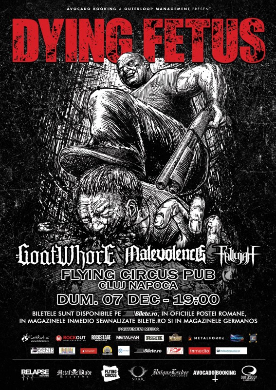 Dying Fetus - 07 Dec 2014 - Cluj Napoca