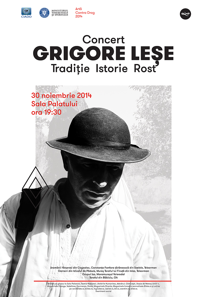 Concert GRIGORE LESE -Traditie Istorie Rost