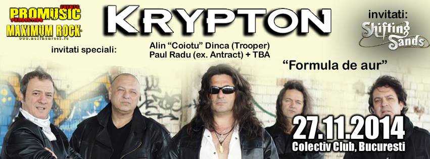 Paul (ex-Antract) se alatura invitatilor speciali de la concertul Krypton de pe 27 noiembrie, din Club Colectiv