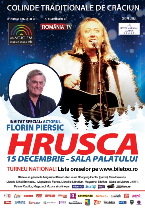 Florin Piersic, invitat special la concertul lui Stefan Hrusca