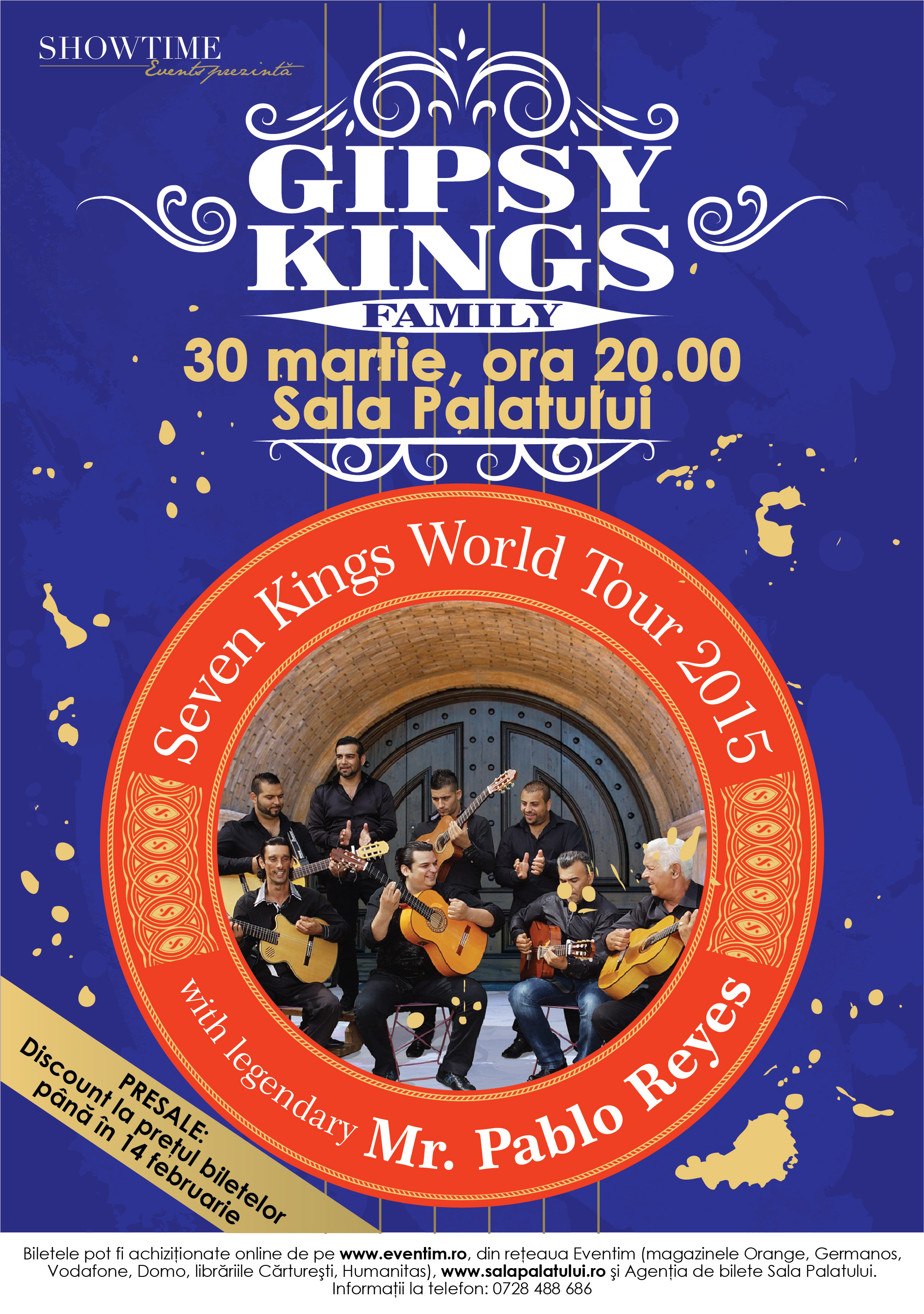 THE GIPSY KINGS vor concerta la Bucuresti