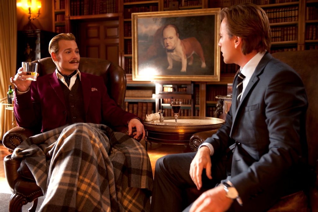 Johnny Depp este Mortdecai într-o comedie de spionaj