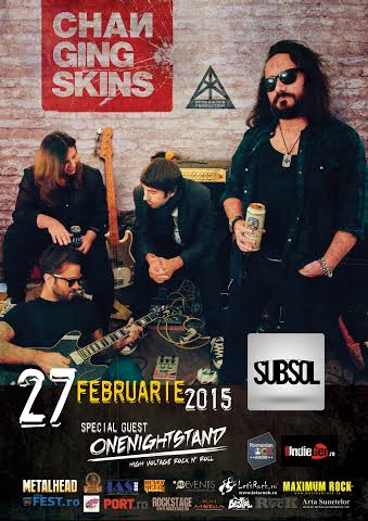 Changing Skins si Onenightstand  live in Brasov