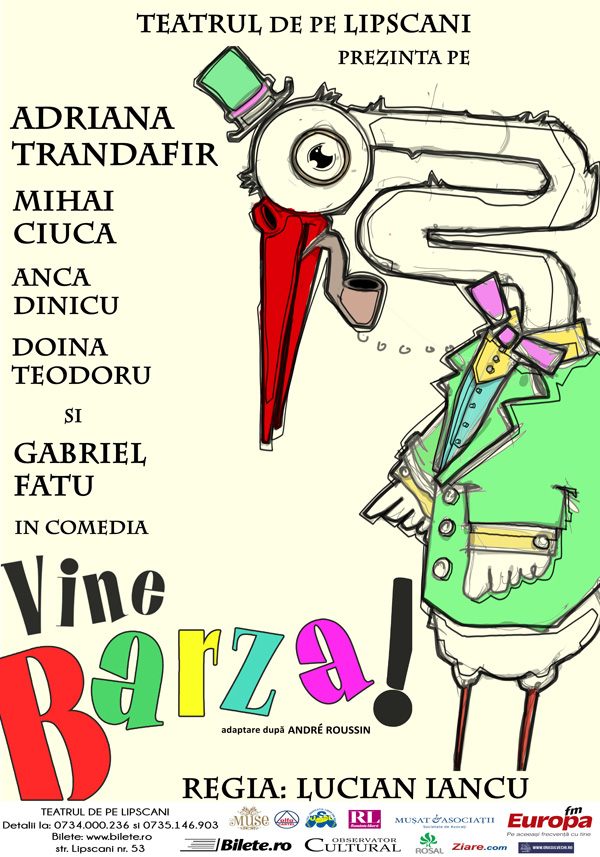 Vine barza la Teatrul de pe Lipscani