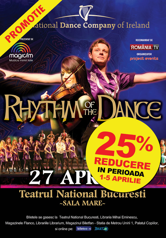 Ultimele locuri la RHYTHM OF THE DANCE, reduse de Florii!