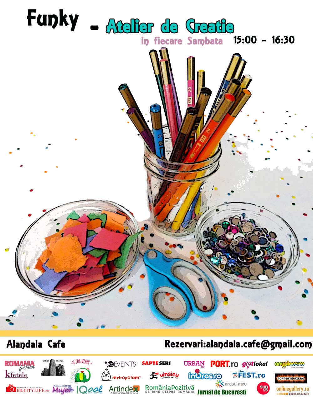 Atelier de creatie bijuterii la Alandala