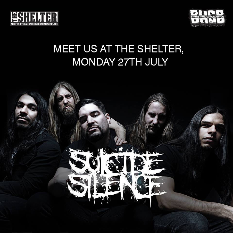 SUICIDE SILENCE și Diamonds Are Forever fac show luni, în Cluj!