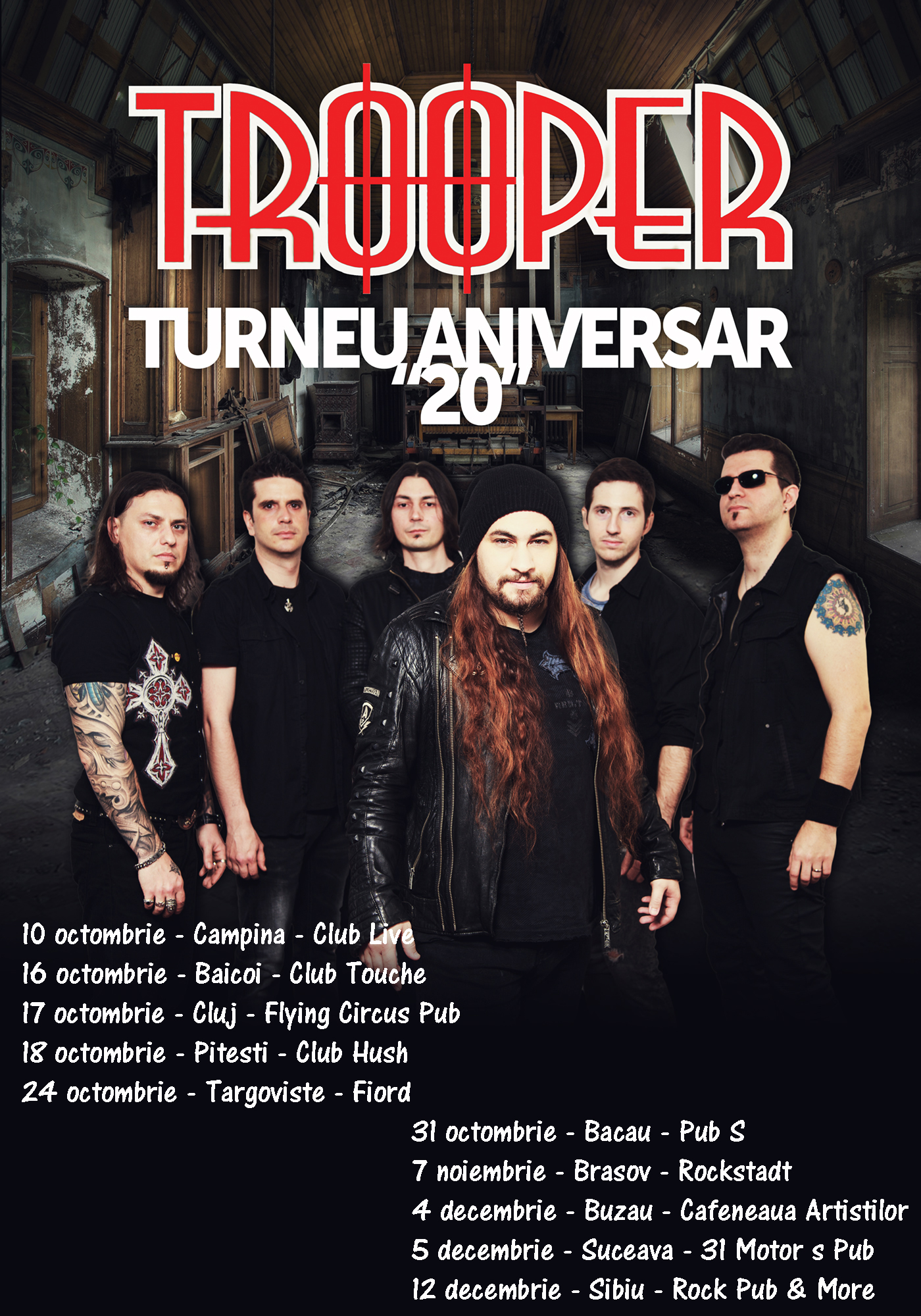 Concert Trooper Unplugged la Teatrul Excelsior