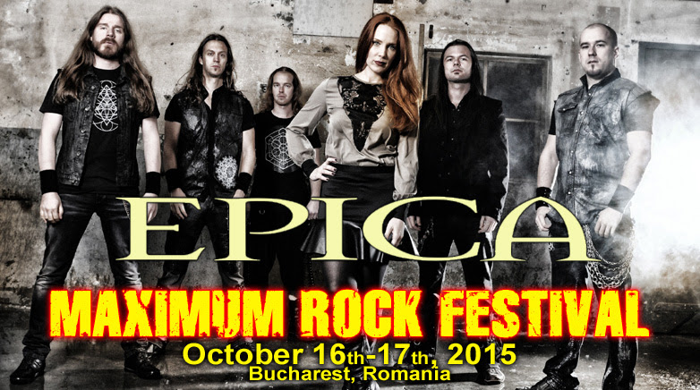 Symphonic-Metal de inalta clasa cu Epica, la Maximum Rock Festival 2015 (interviu)