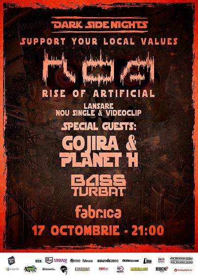 Lansare single & videoclip ROA + Gojira si Planet H + Bass Turbat