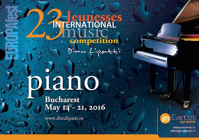 EUROPAfest 2016 lansează Jeunesses International Music Competition Dinu Lipatti