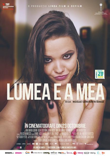 Filmul “Lumea e a mea”, regizat de Nicolae Constantin Tănase, intră de vineri în cinematografele din România