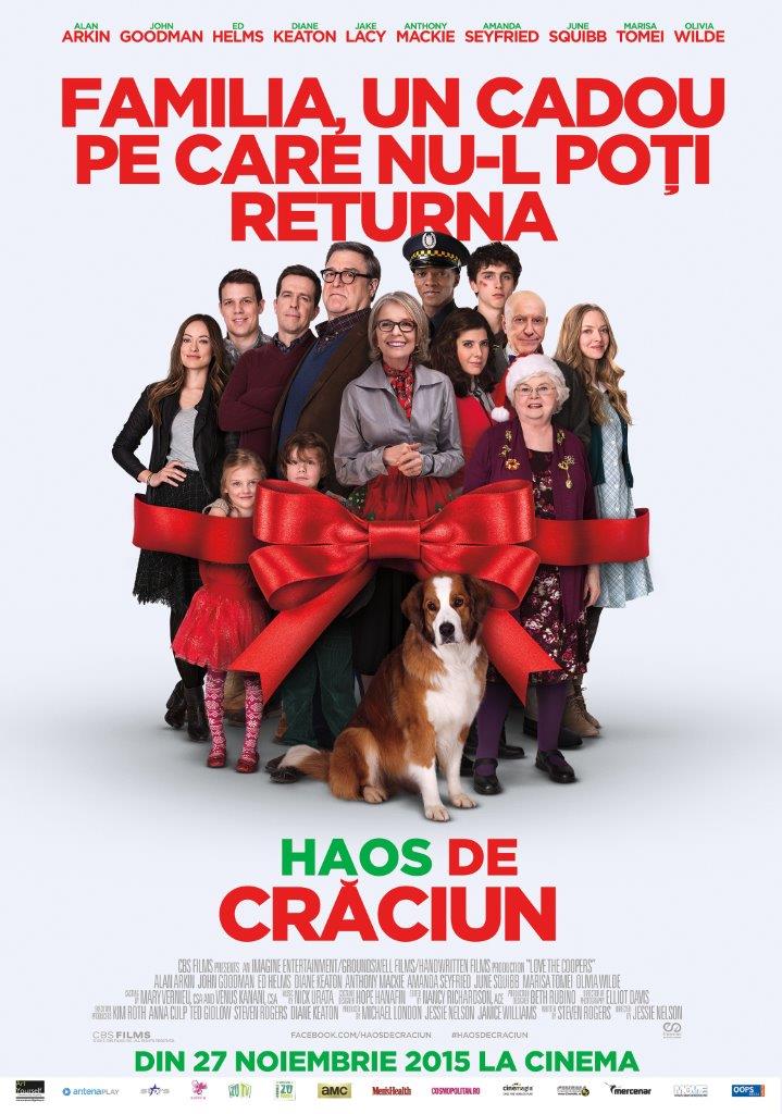 Diane Keaton îşi conduce familia spre “Haos de Crăciun”, la cinema