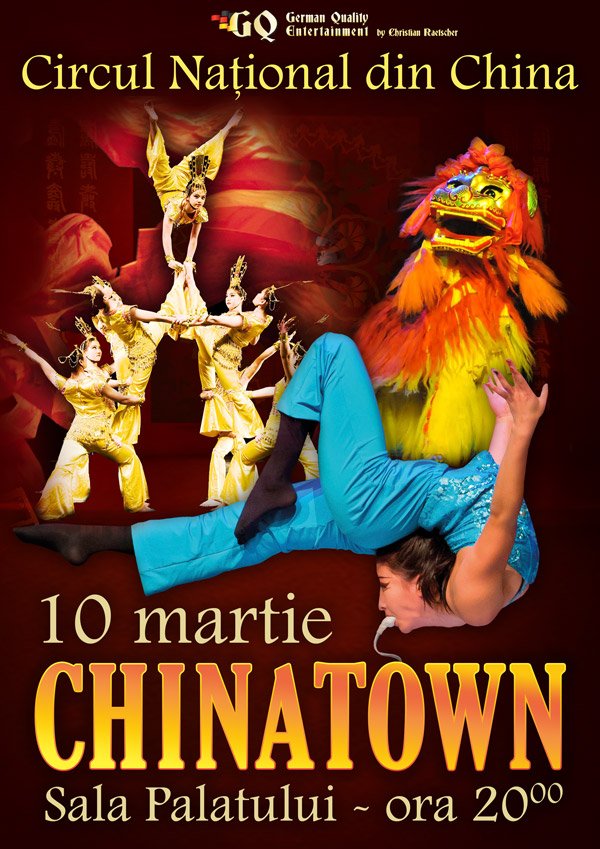 Circul National din China, intr-un show fulminant cu si despre “Chinatown”