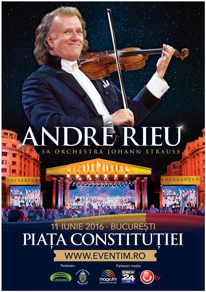 Concertele lui André Rieu in fruntea topurilor alaturi de show-urile Depeche Mode, Elton John si Bon Jovi